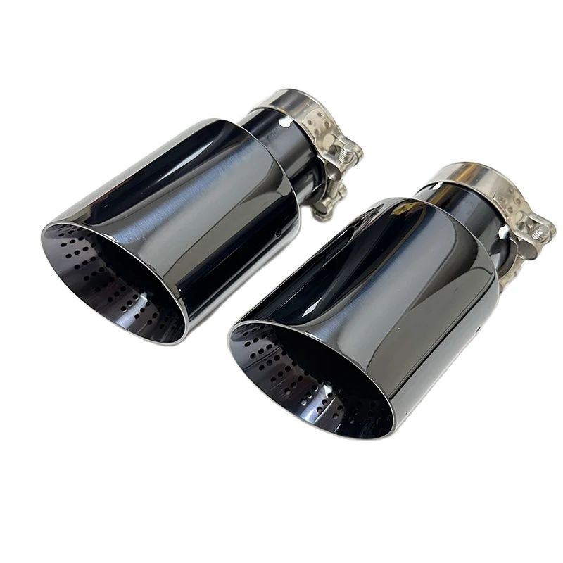 Exhaust Wrap Titanium - Exhaust nozzle Stainless steel titanium black