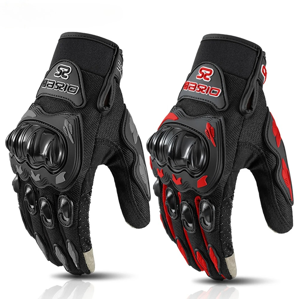 Summer Breathable Full Finger  - đánh giá và giá Motorcycle Gear Gloves