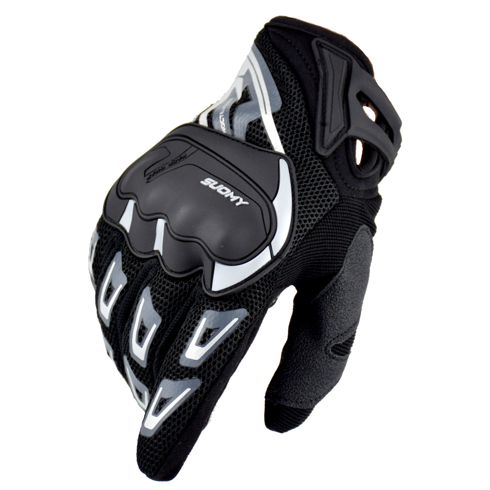 SUOMY Breathable Full Finger R - đánh giá và giá Motorcycle Gear Gloves