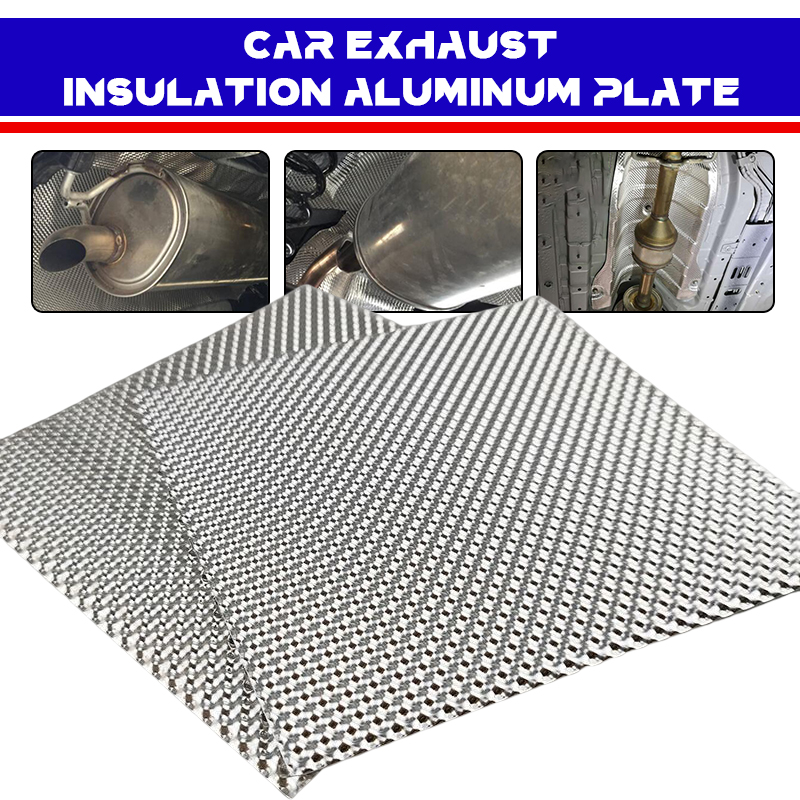 Fire-proof Heat Shield Aluminu - đánh giá và giá Exhaust Wrap Titanium