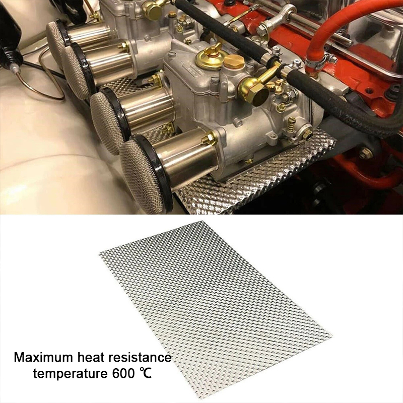 Fire-proof Heat Shield Aluminu - đánh giá và giá Exhaust Wrap Titanium