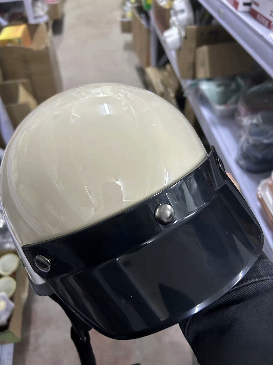 Vintage Retro Half Face Motorc - đánh giá và giá Motorcycle Gear Urban