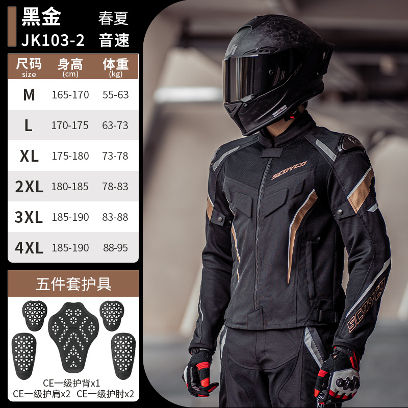 SCOYCO Summer Ventilated Mesh  - đánh giá và giá Motorcycle Gear Urban