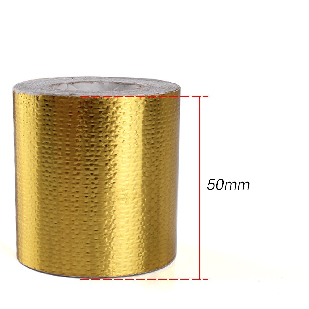 Gold Thermal Exhaust Tape 5/9/ - đánh giá và giá Exhaust Wrap Titanium