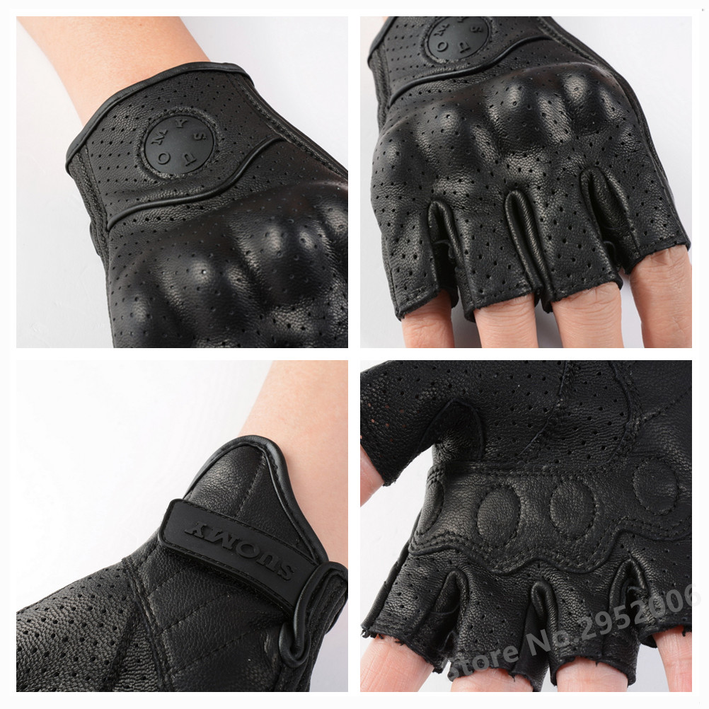 Summer Half Finger Motorcycle  - đánh giá và giá Motorcycle Gear Gloves