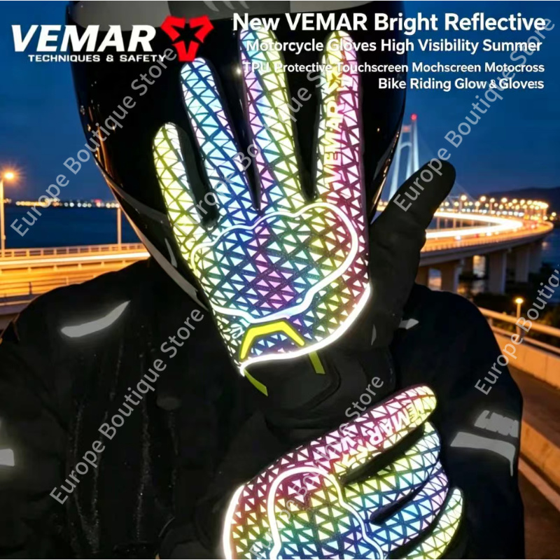 2026 NEW VEMAR High Visibility - đánh giá và giá Motorcycle Gear Gloves