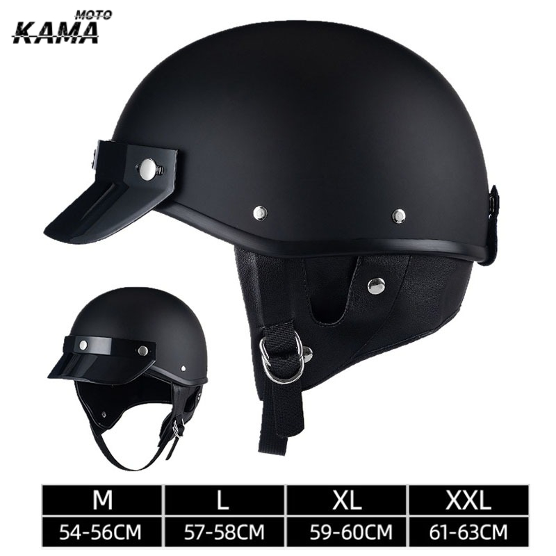 Vintage Half Helmet – Lightwei - đánh giá và giá Motorcycle Gear Urban