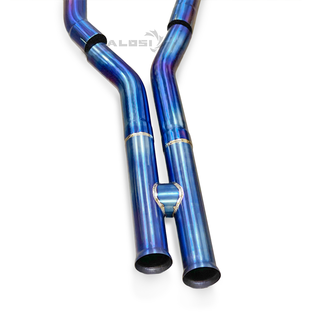 Titanium Valve Controlled Catb - đánh giá và giá Exhaust Wrap Titanium